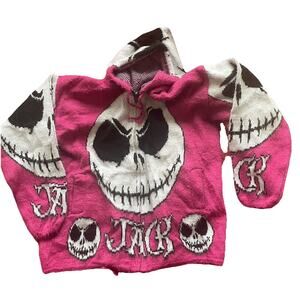 TEJIDOS RUMINAHUI Jack Skellington Hoodie Pink